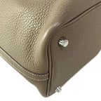Hermes Handbag Picotin Lock PM Etoupe Silver — view 7