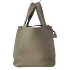 Hermes Handbag Picotin Lock PM Etoupe Silver — view 3