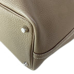 Hermes Handbag Picotin Lock PM Etoupe Silver — view 6