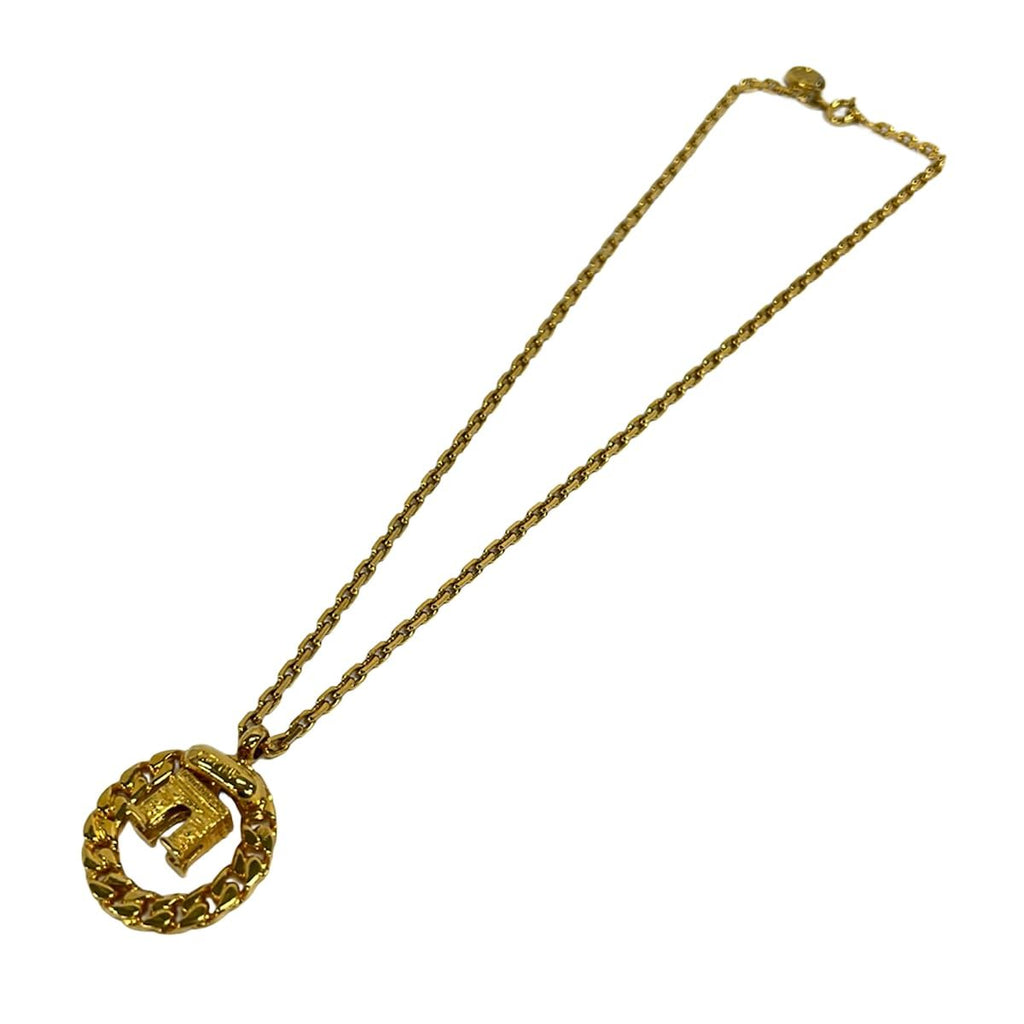 Celine Necklace Gold Triumphal Arch Vintage — view 2