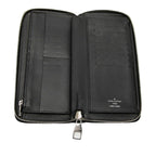 Louis Vuitton Damier Graphite Zippy Wallet Vertical Zip Around Black Leather — view 4