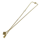 Loewe Necklace Anagram Pendant Gold — view 2