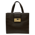 Gucci Handbag Dark Brown Leather