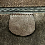Gucci Handbag Dark Brown Leather — view 9