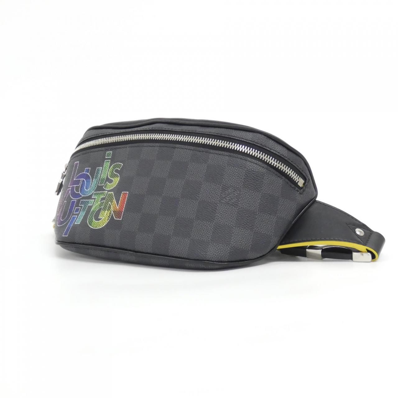 Louis Vuitton Damier Graphite Link Bam Shoulder — view 3