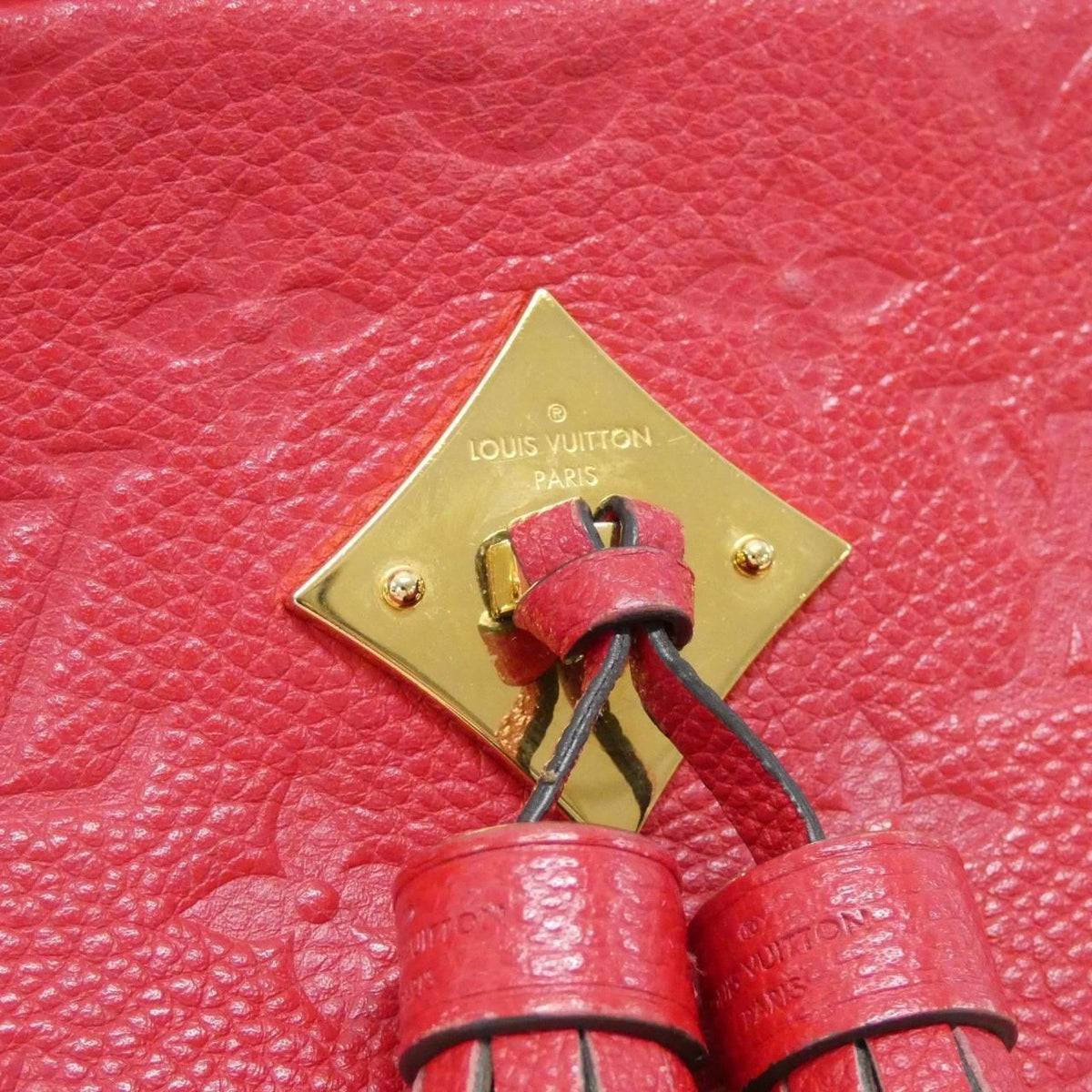 Louis Vuitton Monogram Empreinte Saintonge Shoulder — view 5