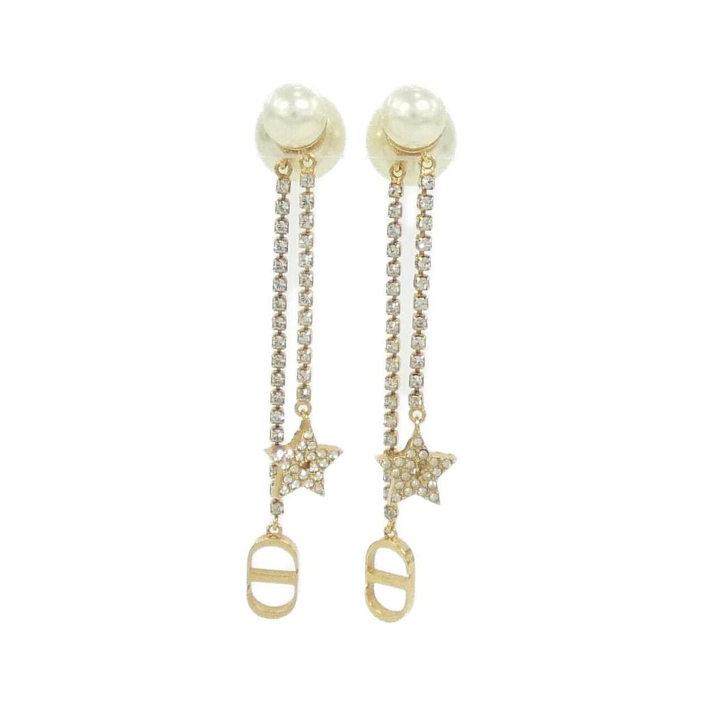 Dior Tribal Earrings Gold