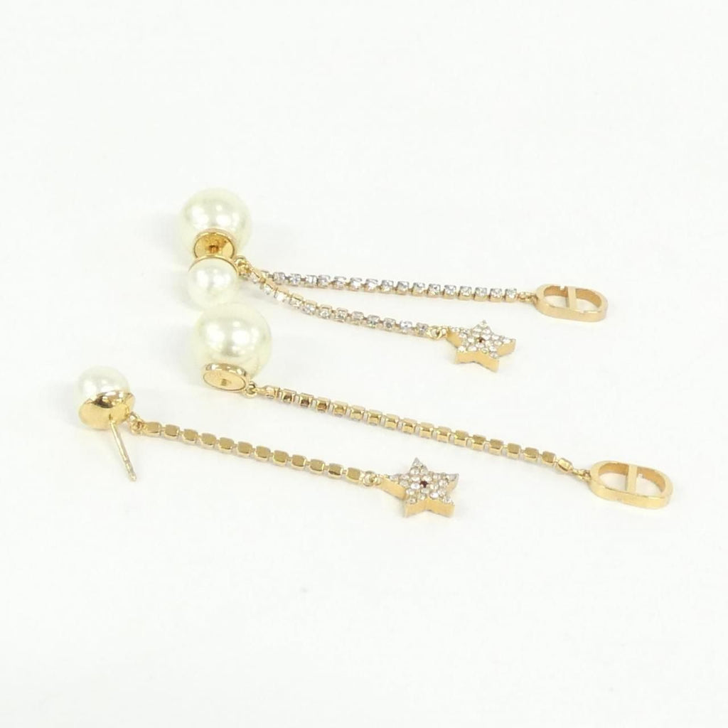 Dior Tribal Earrings Gold — view 3