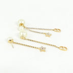 Dior Tribal Earrings Gold — view 3