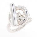 Hermes Croisette Ring Silver