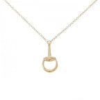 Gucci Horsebit Necklace Gold
