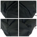 Prada Tessuto Black Silver Nylon Backpack — view 3