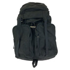 Prada Tessuto Black Silver Nylon Backpack