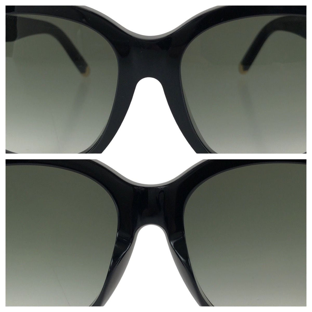 Louis Vuitton Sunglasses My Monogram Cat Eye Black Gold Eyewear — view 6