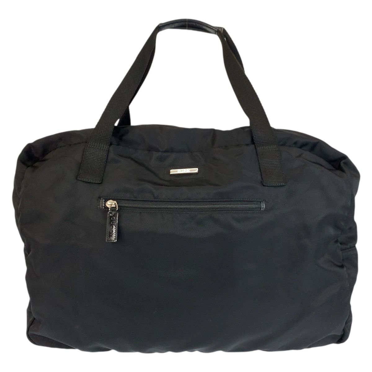 Gucci Black Silver Nylon 012 Boston
