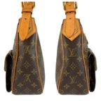 Louis Vuitton Monogram Hudson GM Brown Gold Shoulder Bag Pochette — view 8