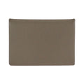 Hermes Calvi Duo Etoupe Gray Silver Chevre Card Case Business Holder Coin