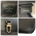 Louis Vuitton Epi Passy PM Noir Black Silver Leather Tote — view 3