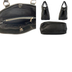 Louis Vuitton Epi Passy PM Noir Black Silver Leather Tote — view 9