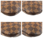 Louis Vuitton Damier Blue Msbeli PM Brown Gold Shoulder — view 4