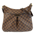 Louis Vuitton Damier Blue Msbeli PM Brown Gold Shoulder