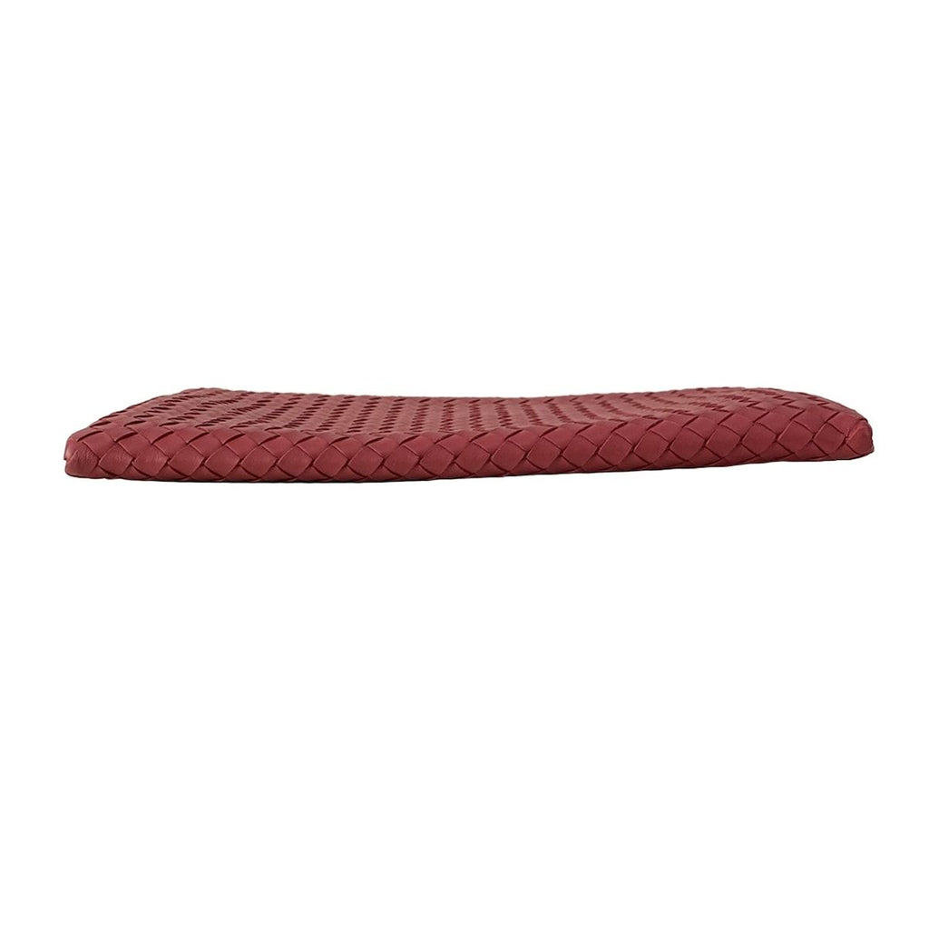 Bottega Veneta Clutch Intrecciato Bordeaux Leather — view 5