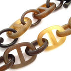 Hermes Bracelet Amarrage Chaine D'ancre Brown Navy Beige — view 6