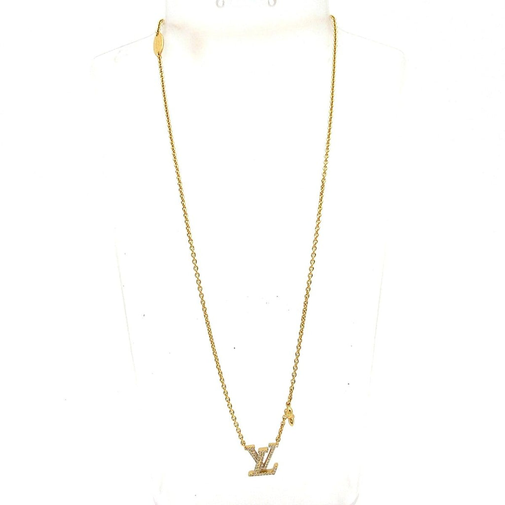 Louis Vuitton Necklace LV Iconic Gold Clear — view 2