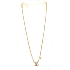 Louis Vuitton Necklace LV Iconic Gold Clear — view 2