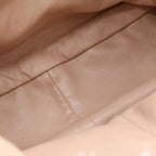 Prada Nappa Shoulder Bag Pink Beige Leather Gold — view 5