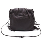 Bottega Veneta the Fringe Shoulder Leather Bag Dark Brown — view 2