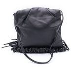 Bottega Veneta the Fringe Shoulder Leather Bag Black — view 2