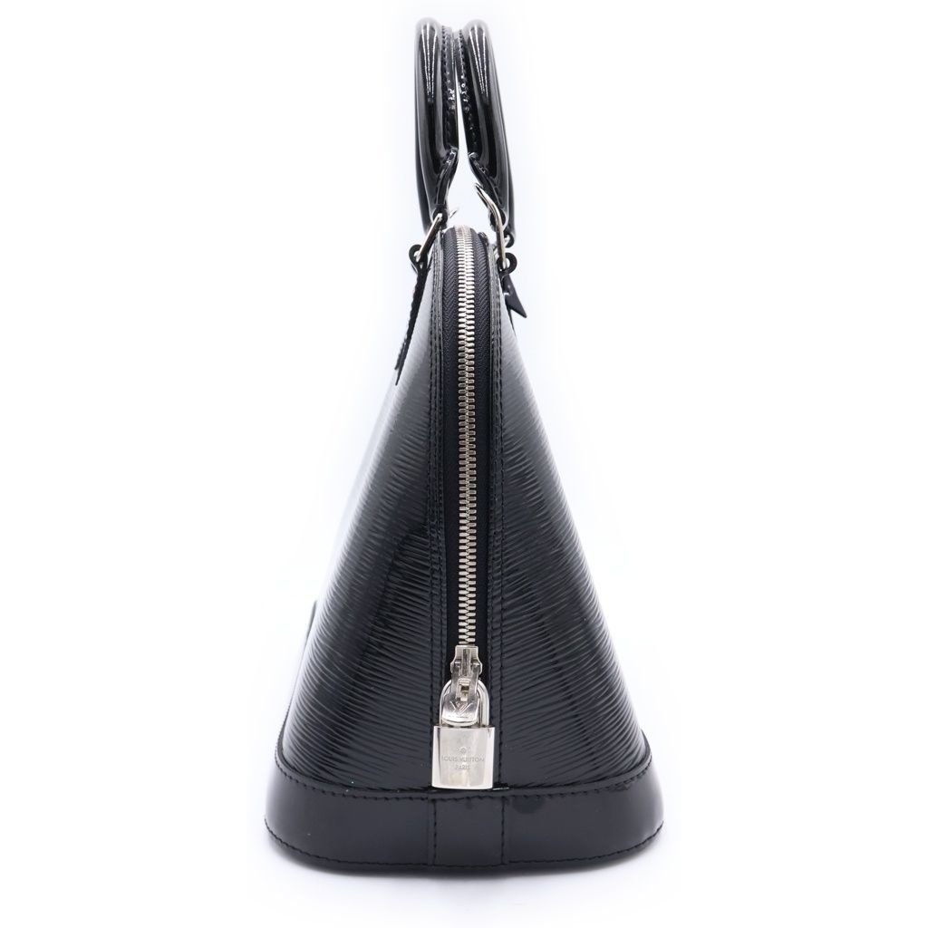 Louis Vuitton Epi Alma PM Noir Electric Leather Handbag Black — view 3