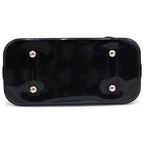 Louis Vuitton Epi Alma PM Noir Electric Leather Handbag Black — view 4