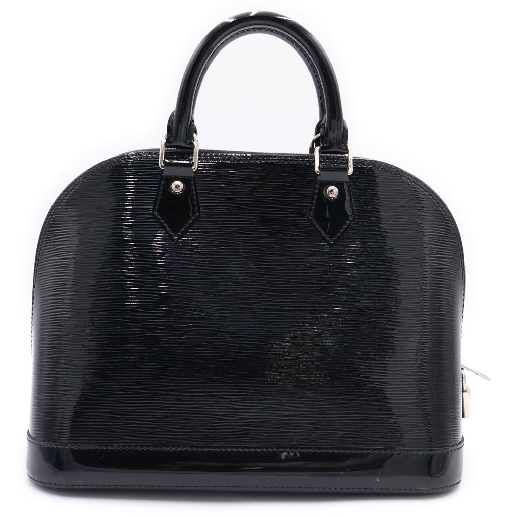 Louis Vuitton Epi Alma PM Noir Electric Leather Handbag Black — view 2