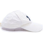 Celine Trio Patch Logo Cotton 6 Panel Baseball Cap Hat White — view 4