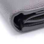 Celine Small Strap Wallet Bifold Gray — view 5