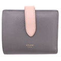 Celine Small Strap Wallet Bifold Gray