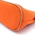 Hermes Bolide Pouch Mini Orange Canvas — view 6