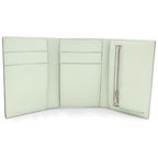 Hermes Bearn Combination Trifold Wallet Vert Peppermint Veau Epsom Silver — view 4