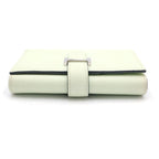 Hermes Bearn Combination Trifold Wallet Vert Peppermint Veau Epsom Silver — view 3