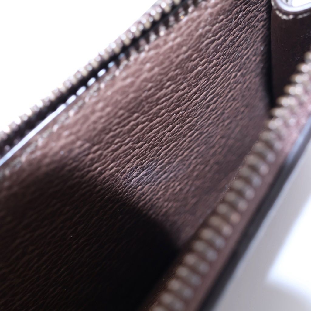Gucci Ophidia GG Supreme Marmont Shoulder Card Case Brown Beige — view 4