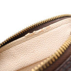 Louis Vuitton Monogram Spontini 2-Way Shoulder Bag Brown Leather Gold — view 6