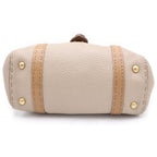 Fendi Selleria Mini Linda Bicolor Mini Bag Brown Black Gray Ju Leather Gold — view 4