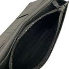 Louis Vuitton Wallet Monogram Shadow Portefeuille Brazza Black Leather — view 4