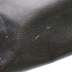 Chanel CC Logo Small Tote Caviar Leather Handbag Gold Black — view 6