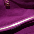 Louis Vuitton Kimono MM Monogram Leather Tote Gold Brown Purple — view 5