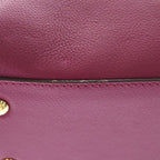 Louis Vuitton Kimono MM Monogram Leather Tote Gold Brown Purple — view 6