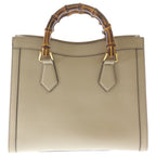 Gucci Diana Bamboo GG Marmont Leather 2-Way Bag Gold Beige — view 2