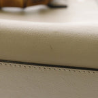 Gucci Diana Bamboo GG Marmont Leather 2-Way Bag Gold Beige — view 6